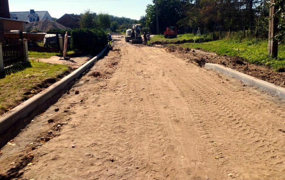 Zdjęcie do Realizacja przebudowy drogi w miejscowości Tucze