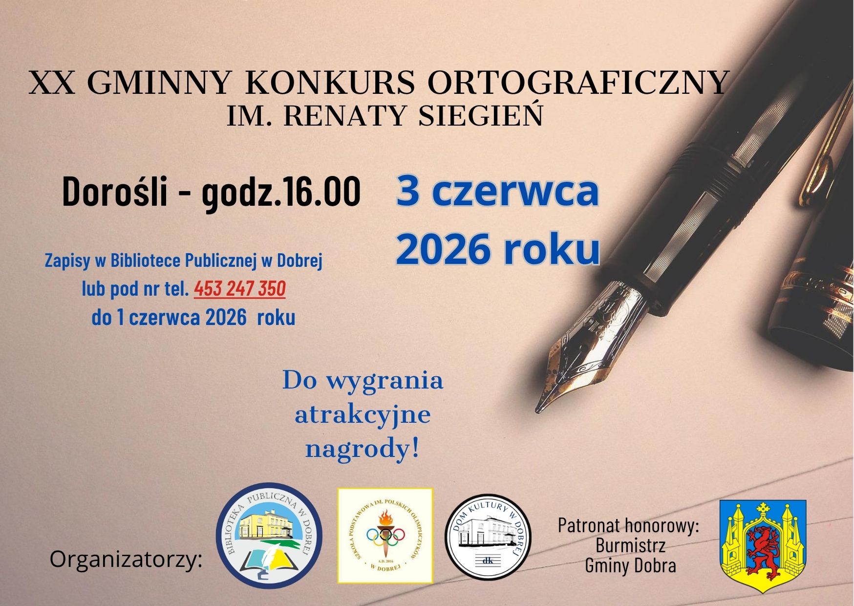 gminny konkurs ortograficzny